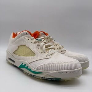 Nike Jordan V Low Golf M White And Green CW4204 100 Mens Size 12 B Grade